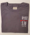 Classic Logo Garment Dyed Long Sleeve T-Shirt - Red - Nauset Surf Shop