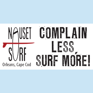 Nauset Surf Classic Logo Bumper Sticker - Nauset Surf Shop