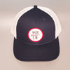 Circle Classic Logo C12CTM Pre Curved Trucker- RED