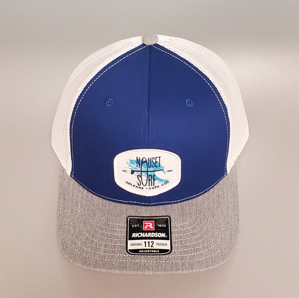 NS WAVE "White Washed" - 112 PRE - CURVED TRUCKER - Nauset Surf Shop