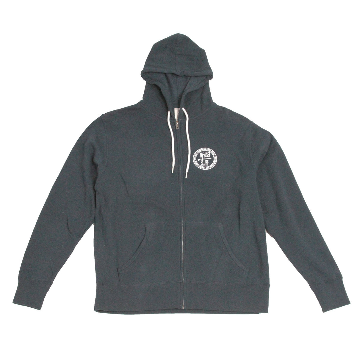 Beaches Logo Lightweight Full-Zip Hooded Sweatshirt – Nauset Surf Shop