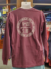 Beaches Logo Garment Dyed Long Sleeve Pocket T-Shirt - Nauset Surf Shop