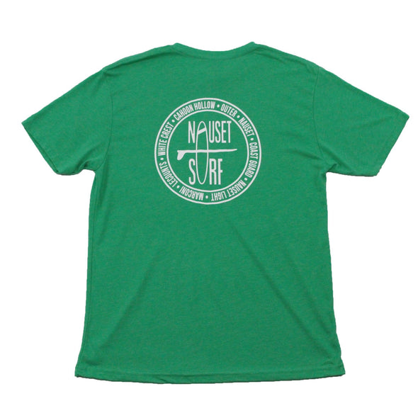 Beaches Logo Men's Tri-Blend T-Shirt - Nauset Surf Shop