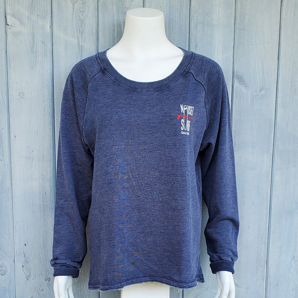 Classic Logo Ladies Lazy Day Pullover - Nauset Surf Shop
