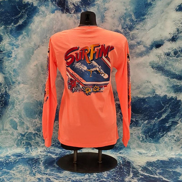 Nauset Sports Vintage 80's Surf Long Sleeve Tee - Nauset Surf Shop