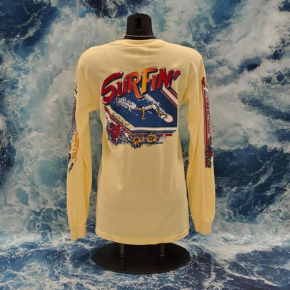 Nauset Sports Vintage 80's Surf Long Sleeve Tee - Nauset Surf Shop