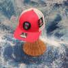NS ROUND HAT 115 RED HTH/L.GREY MD-LG - Nauset Surf Shop